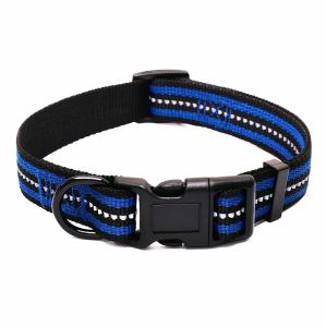 Wholesale Double Bands Soft Nylon Dog Collar Reflective Pet Collar Customized Dog Collar from china suppliers