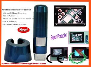 Wholesale Inernal Battery 5-200X Wifi Wireless Portable Digital Microscope from china suppliers