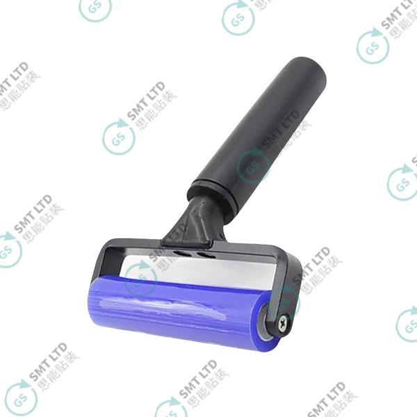 12 Inch Silicone Dust Roller Dust Bar Black Aluminum Plastic Handle Anti Static