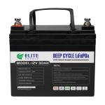 LFP Li Ion Phosphate RV Caravan Lifepo4 Battery 12v 30Ah Deep Cycle