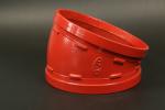 Piping System Ductile Iron Grooved Fittings 22.5° Camlock Fittings