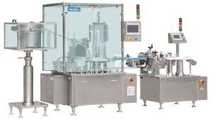 Wholesale IVD Double Head 3ml Sterile Vial Filling Machine PLC Control from china suppliers