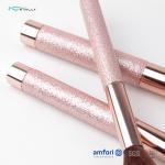 Eco Friendly Plastic Handle Synthetic Hair Makeup Brush For Cosmetic