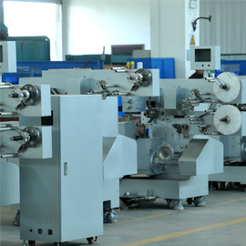 SL-SBZB450S Automatic Chocolate Fold Foil Wrapping Line for Special Shape Chocolate/Candy