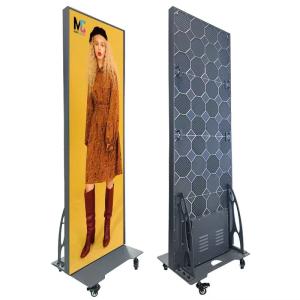 Wholesale 640x1920mm Indoor Advertising Led Poster Video Display 1920-3840HZ Refresh Rate from china suppliers