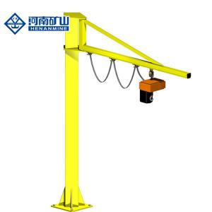 Wholesale Electric Truck Pillar Mounted Jib Crane Heavy Duty With Electric Hoist from china suppliers