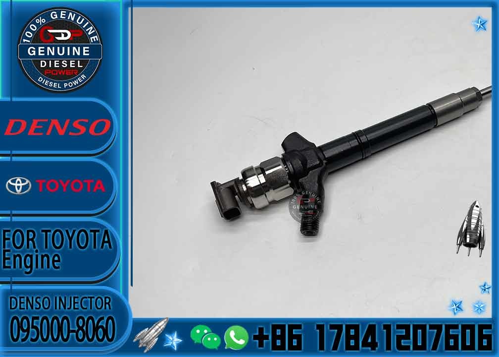1X Fuel Injector 095000-8060 for TOYOTA VDJ79R VDJ79 Engine