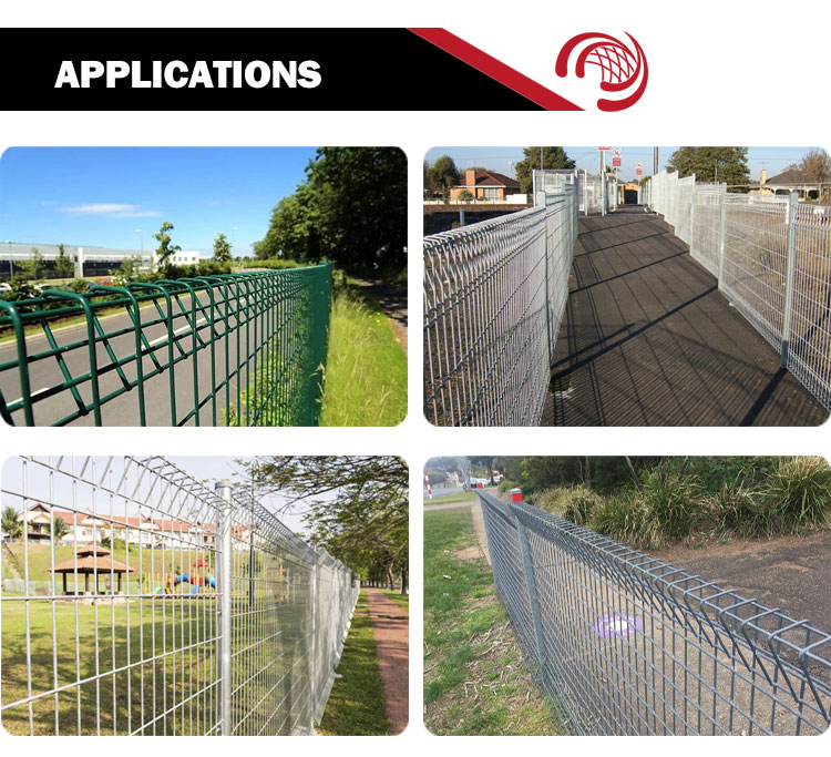 High performance galvanized brc weld mesh panel fence