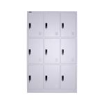 School Office Knock Down Structure Powder Coated Metal Lockers