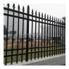 Buy cheap 3m Black Aluminum Hot Dipped Galvanized Powder Coated Garden Steel Fence Panels from wholesalers