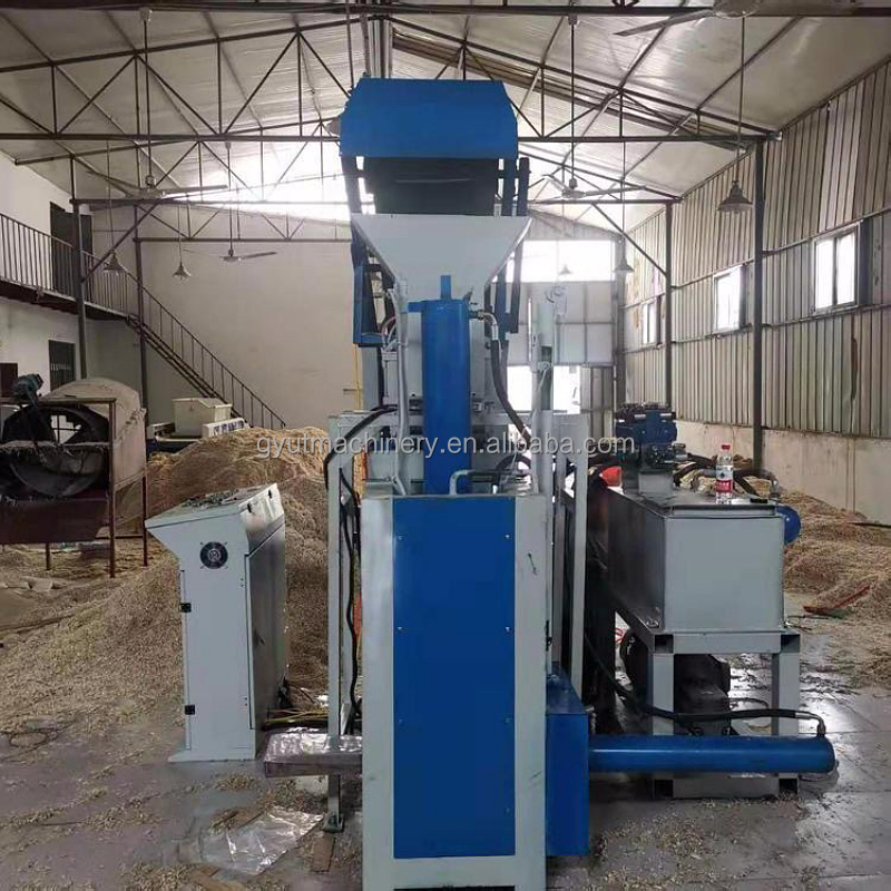 Industrial Animal Bedding Baler Wood Sawdust Bagging Press Machine for Pet Supplies