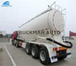 3 Axles 50 Tons Cement Bulk Carrier Truck Optional Volume Quick Loading