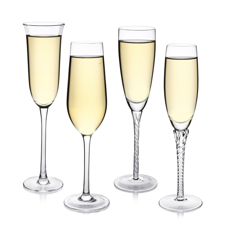 Champagne Glasses Set Of 4 Pieces Clear Wine Glasses Restaurant