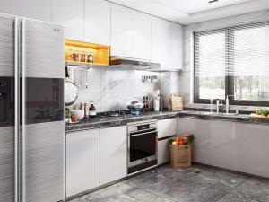 Wholesale Furniture Modern Kitchen Cabinets European Style Environmental Friendly Wall from china suppliers