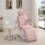 Modern Pink Hydraulic Massage Spa Table Electric 3/4 Beauty Salon Facial Bed