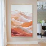 Home Decor Canvas Painting Medium Oil Painting Modern Landscape 3D Three