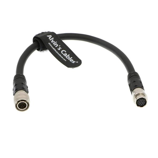 12 Pin Hirose Male To 12 Pin Female Extension Cords Fujinon Lens Control Cable