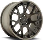 Gun Metal Silver 2pc Forged Alloy Wheels For Camaro 911 X6 Car Rims 18 Inch PCD