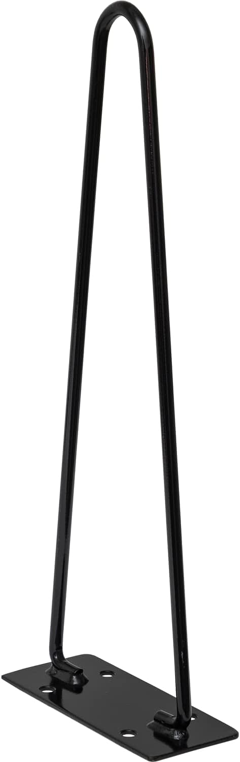 Carbon Steel Hairpin Truck Traffic Cone Storage Bracket with Pre-Drilled Mounting Plate