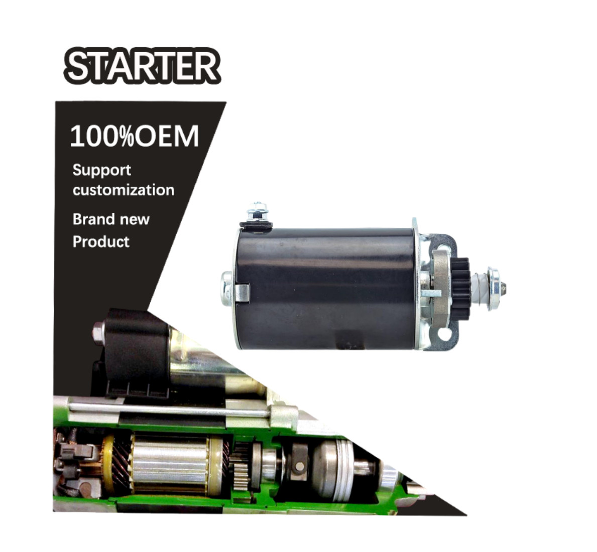12V 16T CW STARTER AM106883, AM38136, AM39285, LG490420, LG497401 494990 , 495920 , 497401 , 499521 , 499529 , LG91262
