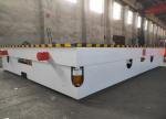 Industrial Platform Material Transfer Cart , Railway Coil Cable Drum Load