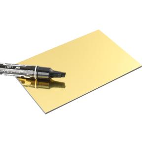 Wholesale 10-Year Warranty Flexible Mirror Facade Panel for Building Exterior from china suppliers