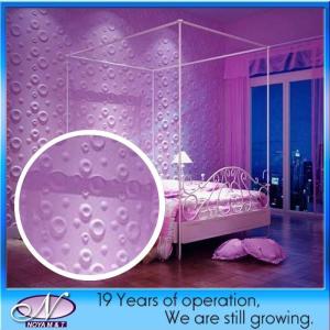 Wholesale 500mmx500mm Acoustic 3D PVC Panel for Bedroom Wall Decoration Customized Solution from china suppliers