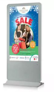 Wholesale 32 Inch IP65 Floor Standing Touch Screen Kiosk For Outdoor Advertising from china suppliers