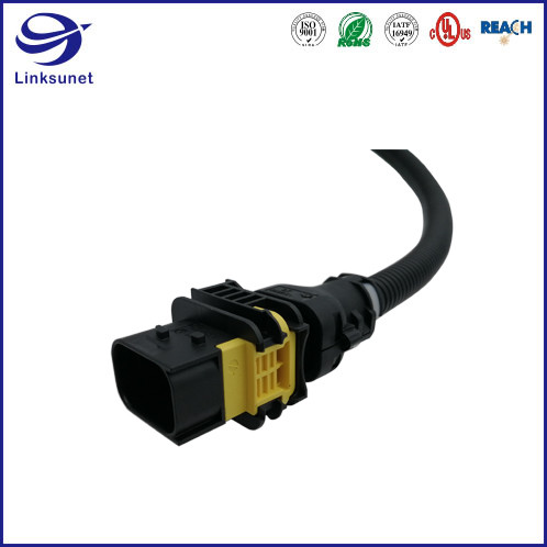 Automobile Wiring Harness With TE HDSCS Heavy Duty Sealed Connector