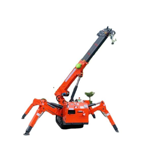 Steel Mini Spider Crane Telescopic Boom 3 Ton 5 Ton 8 Ton 12Ton Electric And