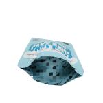 Smell Proof Frosted Black Stand Up Plastic Bags Food Grade ziplockk Bags