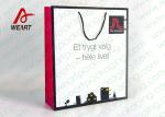 Boutique Application Small Art Paper Bags Funny Patten FCC / SGS Standard