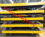 Yellow Foundry Transfer Pallet For High Pressure Automatic Moulding Line