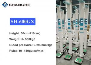 Wholesale 299mmHg Electronic Height And Weight Machine Blood Pressure Pulse And Heart Rate from china suppliers