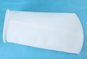 Wholesale Polyester Industrial Water Filter Bags White Color 50 Micron Pe Ring Hot Melt from china suppliers