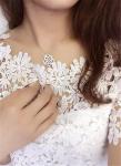 Piaget full diamonds of hollow rose necklace 18kt gold with white gold or yellow
