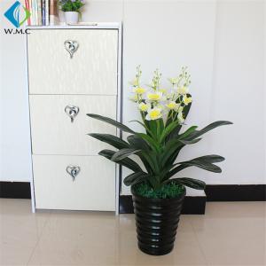 Wholesale Corner Decoration Fake Orchid In Pot , Chinese Style Artificial Daffodil Flowers from china suppliers