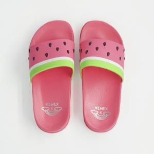 Wholesale Girls Red carton Watermelon Beach / Pool skid resistance EVA Slide sandals from china suppliers