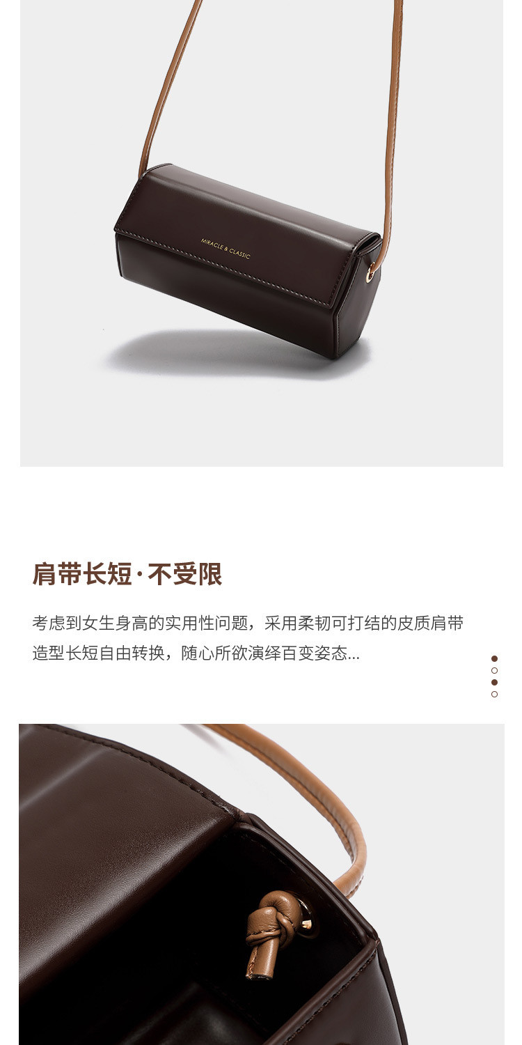 2024 NEW SIMPLE FASHION SMALL BAG NETWORK RED EVERYTHING SINGLE SHOULDER CROSSBODY FEMALE BAG FASHION NICHE CYLINDER BAG
