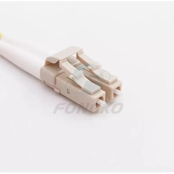 0.3dB Optic Ftth Patch Cord , M3 Lc-Lc Optical Fiber Jumper