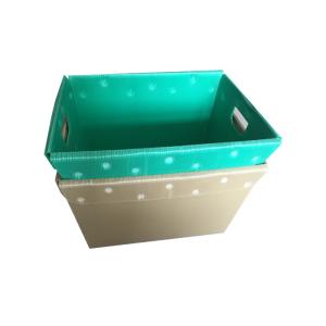 Wholesale Recyclable PP Turnover Box Corrugated Plastic Packaging Box from china suppliers