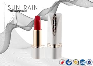 China Plating Tri-Prism Empty Lipstick Tubes Luxury Plastic Lipstick Containers SM001 on sale