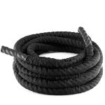 Costomized 25mm-50mm Black Heavy Polyester Workout Fitness Exercise Gym Power