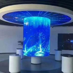 Wholesale P2.5 Curved Led Display 320x160mm Front Magnetic Maintenance Flexible LED Module 2880Hz from china suppliers