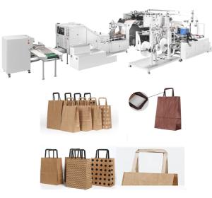 Wholesale 150 Pcs/Min 80-140g/M2 Paper Bag Forming Machine For Square Bottom Bag from china suppliers