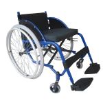 Nylon Upholstery Aerospace Aluminum Sport Wheelchair