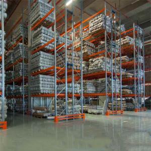 Wholesale Metal Customized Heavy Duty Pallet Racks Powder Coated Finish For Outdoors from china suppliers