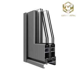 Wholesale Extruded 3.0mm Aluminium Door Frame Profile Fire Rated 60 Minutes from china suppliers