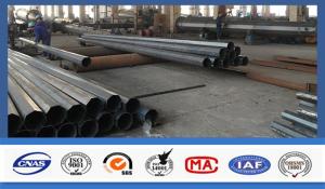 Wholesale Electric Power Transmission Steel Utility Poles Customized Color For 3mm Thickness from china suppliers