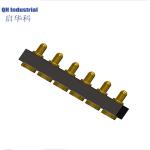 6Pin Czech Repubic Charging Connector Magnetic spring loaded pin Cable Connector